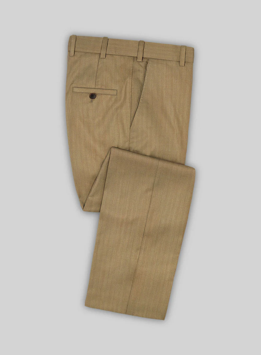 Caccioppoli Sun Dream Itodo Herringbone Wool Silk Suit - Image 5