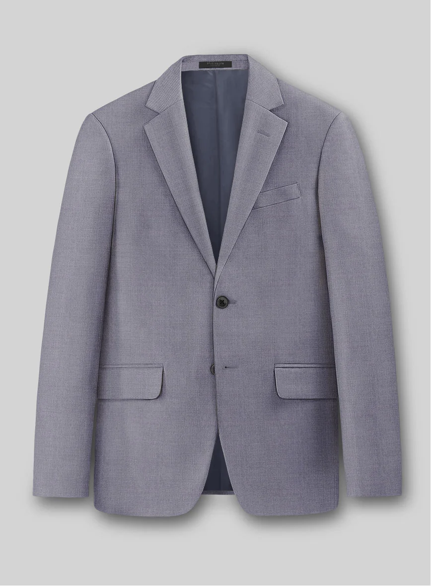 Caccioppoli Sun Dream Light Pastel Purple Wool Silk Suit - Image 2