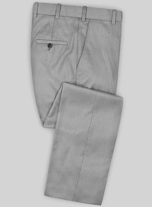 Caccioppoli Sun Dream Lotta Gray Wool Silk Suit - Image 4