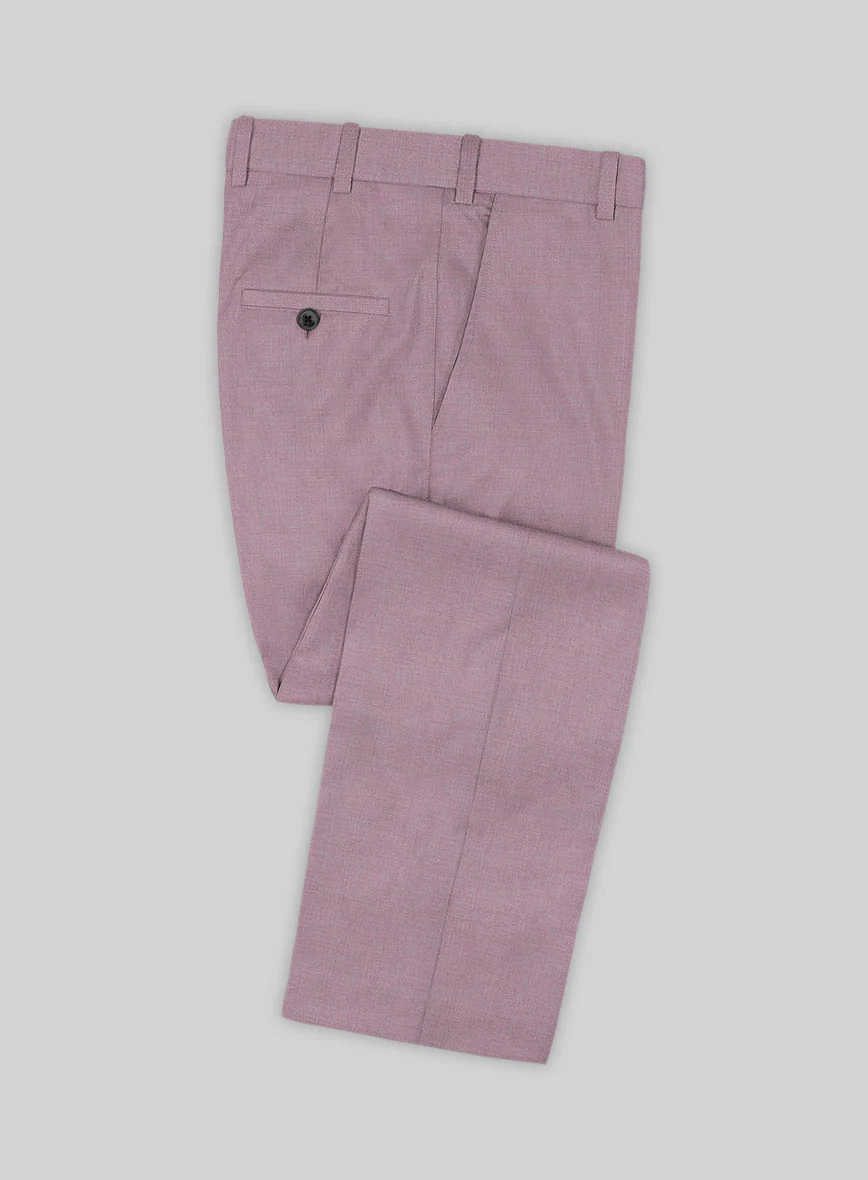Caccioppoli Sun Dream Oriental Pink Wool Silk Suit - Image 5