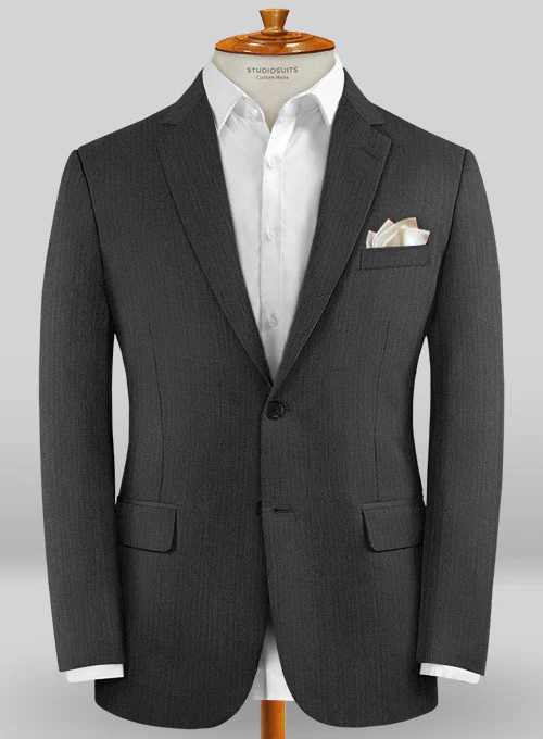 Caccioppoli Sun Dream Sanco Charcoal Wool Silk Suit - Image 3