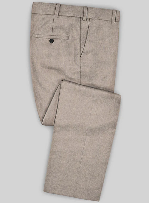 Caccioppoli Sun Dream Sinipo Brown Wool Silk Suit - Image 4