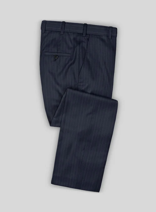 Caccioppoli Sun Dream Sodina Navy Blue Wool Silk Suit - Image 3