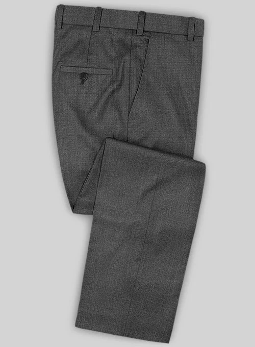 Caccioppoli Sun Dream Sojera Charcoal Wool Silk Suit - Image 3