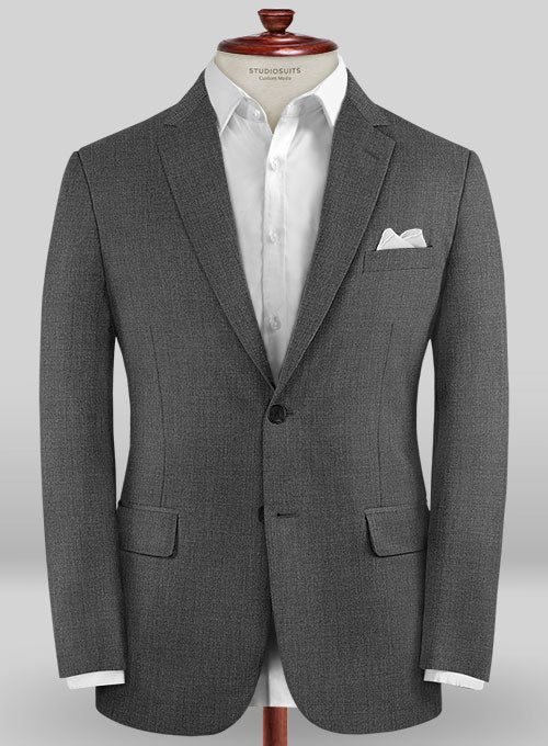 Caccioppoli Sun Dream Sojera Charcoal Wool Silk Suit - Image 4