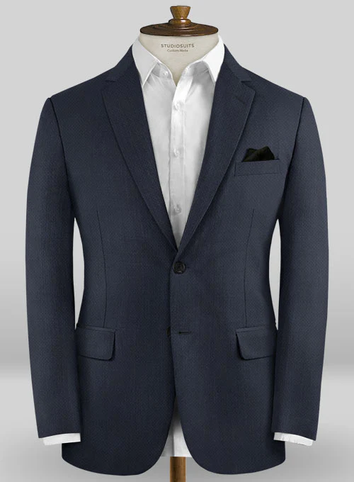 Caccioppoli Sun Dream Zicci Blue Wool Silk Suit - Image 3