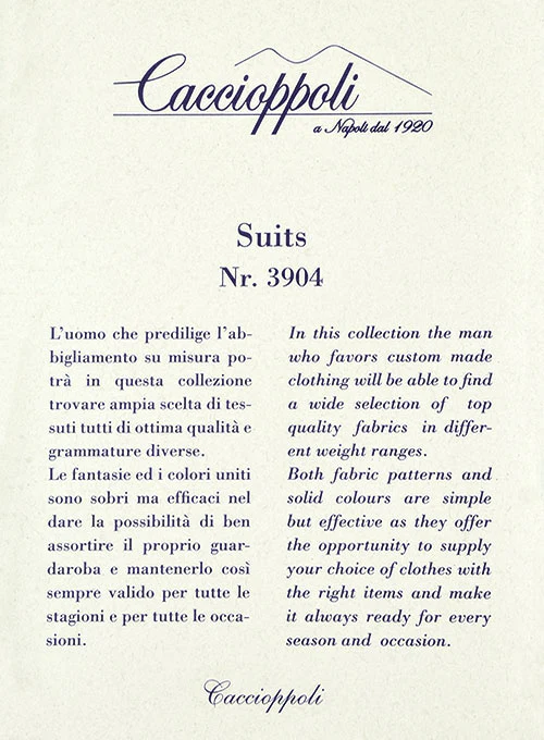 Caccioppoli Wool Blue Chebio Jacket - Image 4