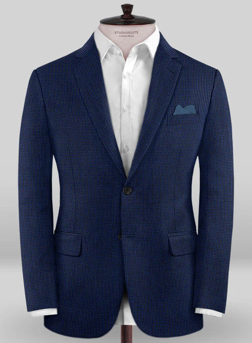 Caccioppoli Wool Blue Chebio Suit - Image 3
