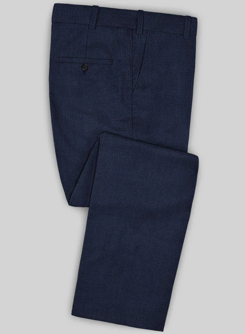 Caccioppoli Wool Blue Sorne Suit - Image 4