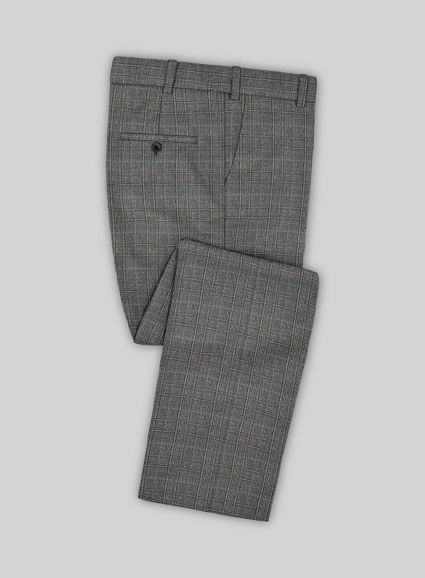 Caccioppoli Xofia Brown Wool Suit - Image 5