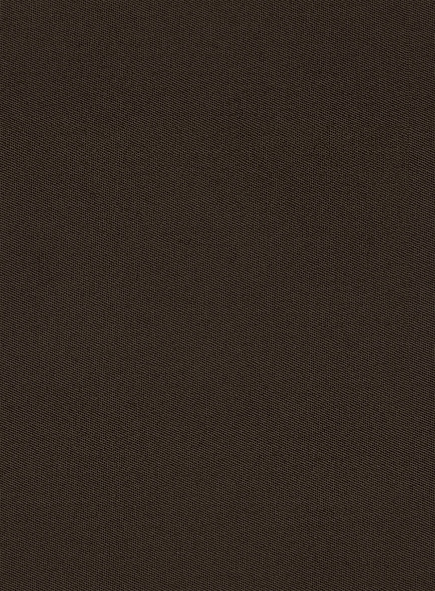 Caffe Brown Stretch Chino Double Breasted Jacket - Image 3