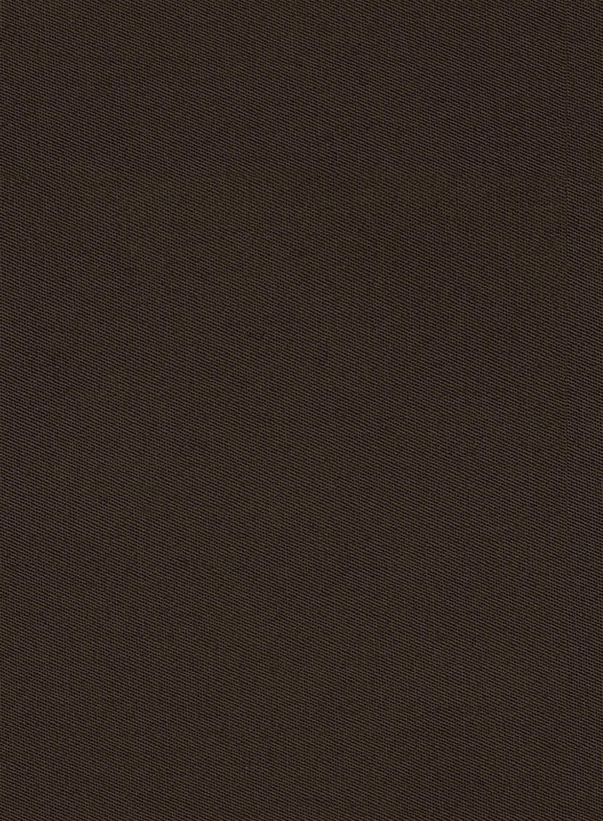 Caffe Brown Stretch Chino Shorts - Image 4