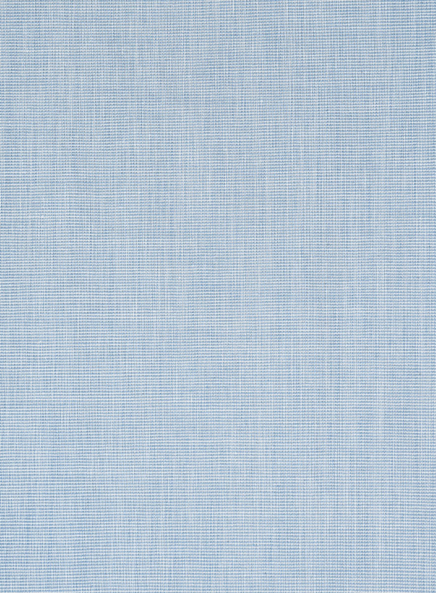 Tranquil Blue Organic Cotton Shirt - Image 4
