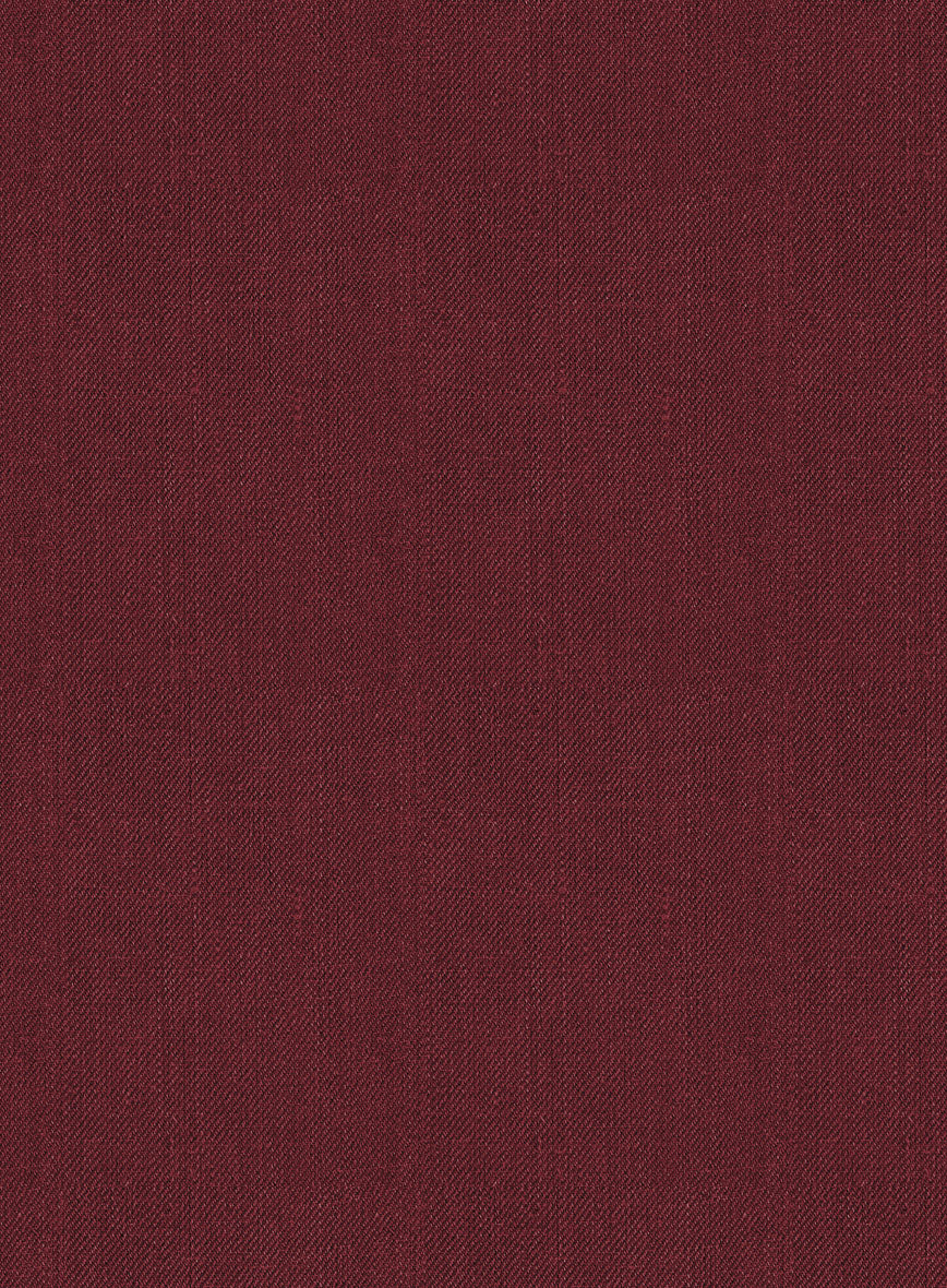 Campari Cranberry Linen Jacket - Image 2
