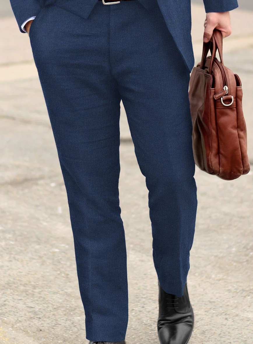 Campari Indigo Linen Suit - Image 5