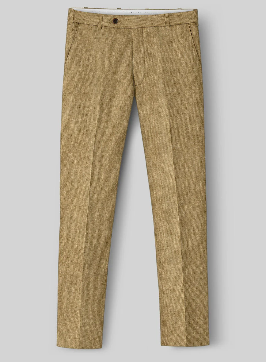 Campari Khaki Linen Suit - Image 5