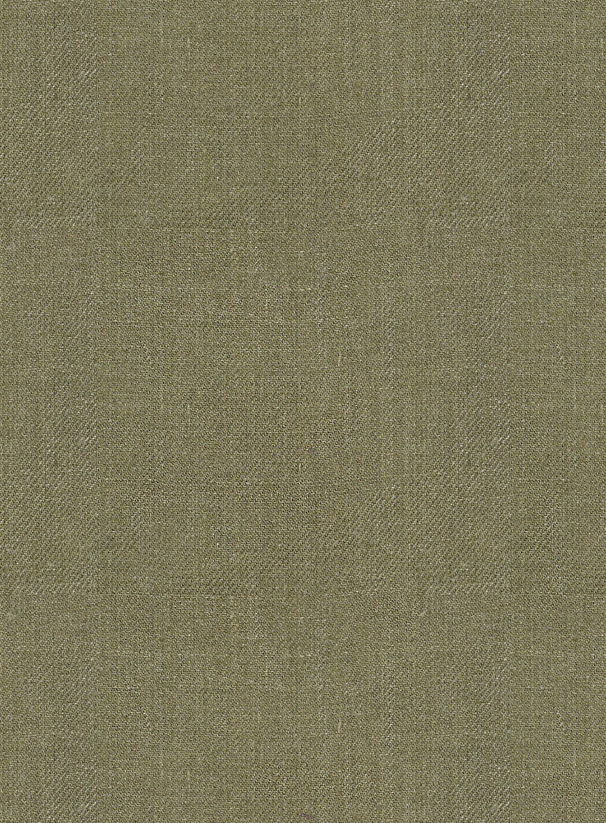 Campari Rustic Green Linen Jacket - Image 3