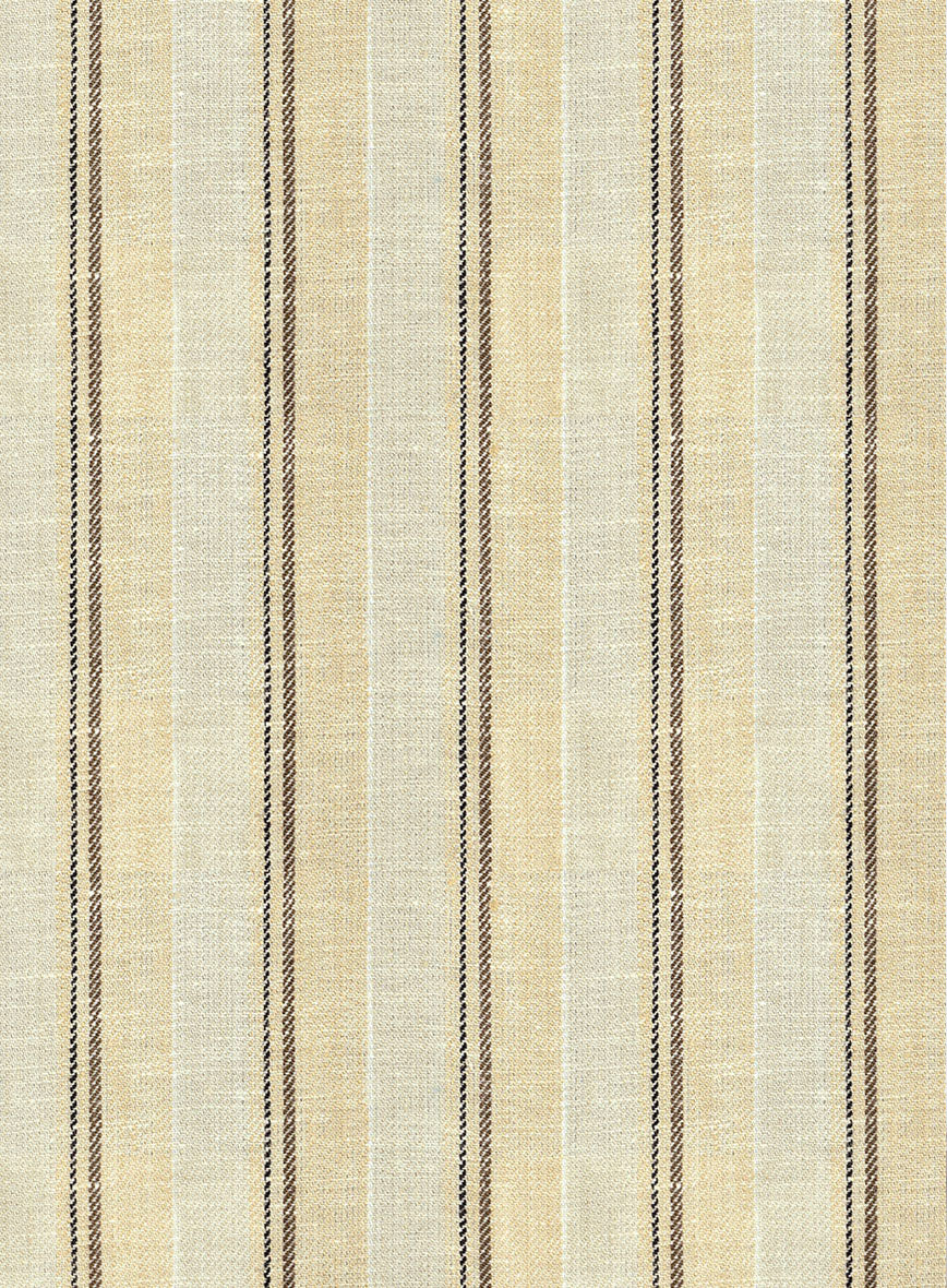 Campari Vama Stripe Linen Pants - Image 3