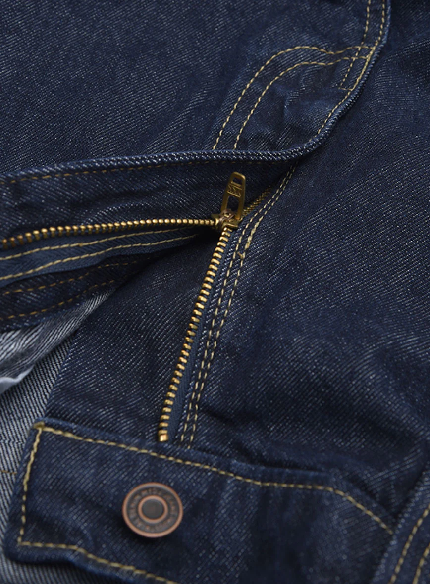 Carpenter Style Cargo Denim Jeans - Image 5