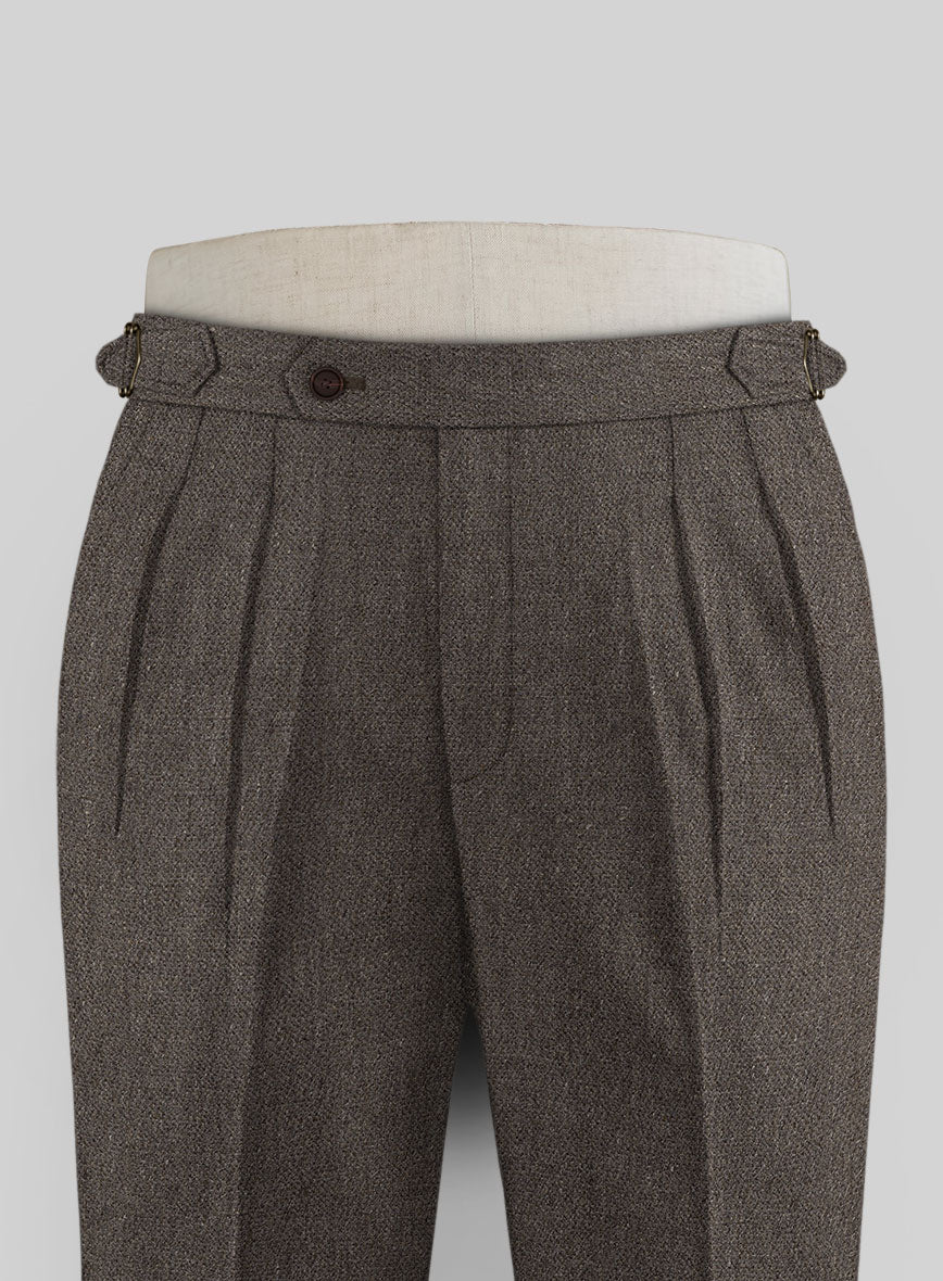 Carre Brown Highland Tweed Trousers - Image 2