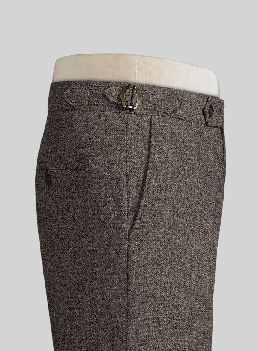 Carre Brown Highland Tweed Trousers - Image 3
