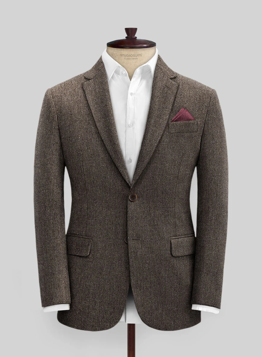 Carre Brown Tweed Suit - Image 5
