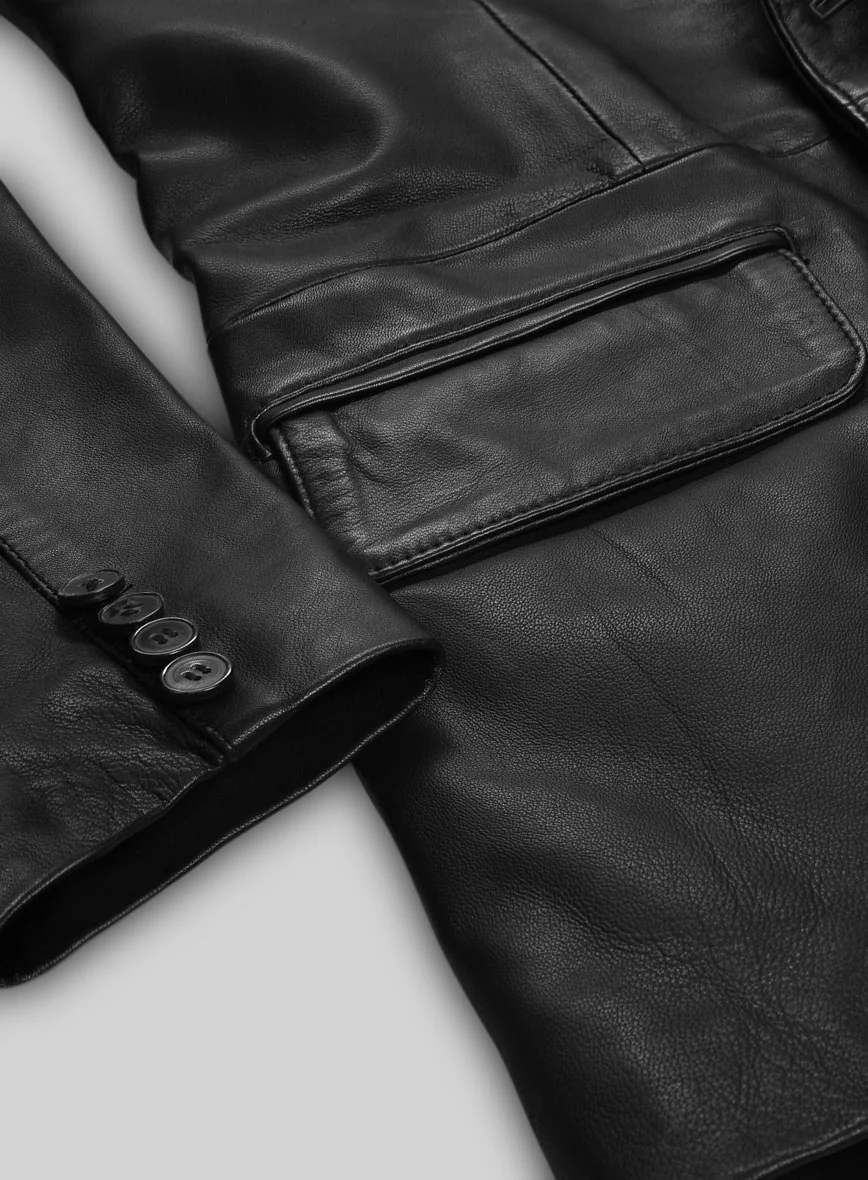 Catwalk Leather Blazer # 2 - Image 4