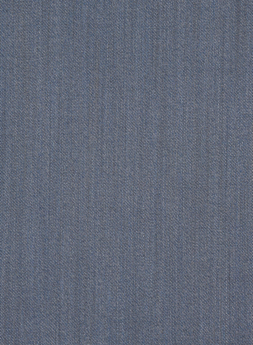 Cavalry Twill Blue Wool Pants - Image 3