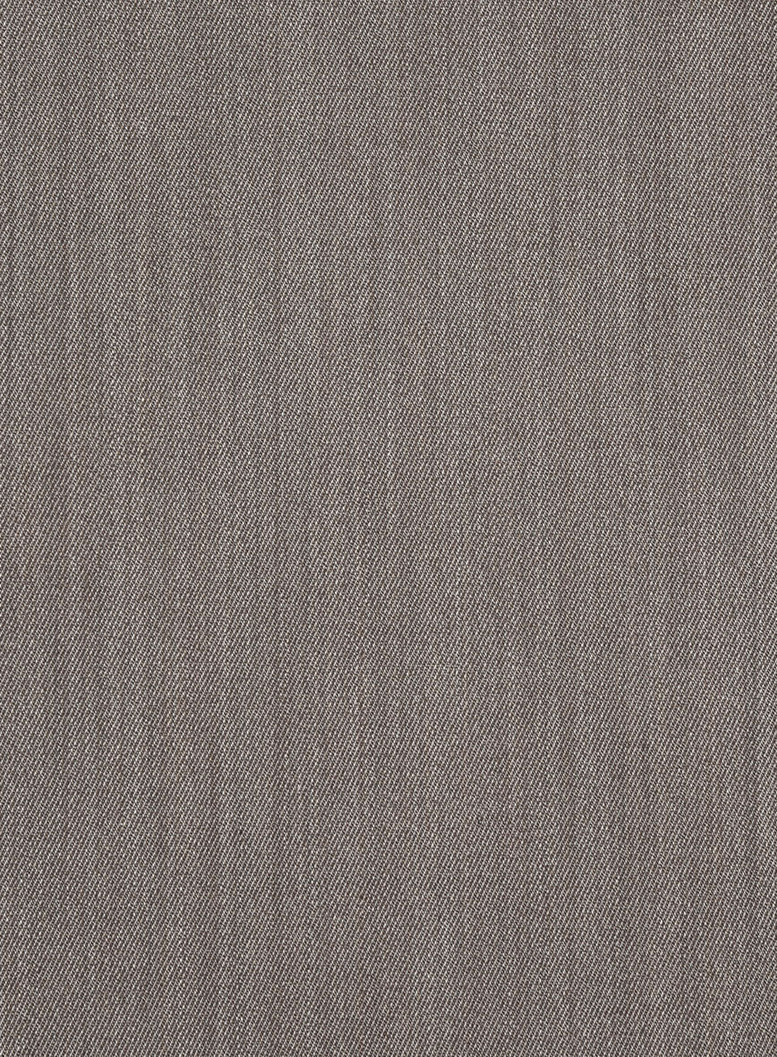 Cavalry Twill Brown Wool Jacket - Image 3