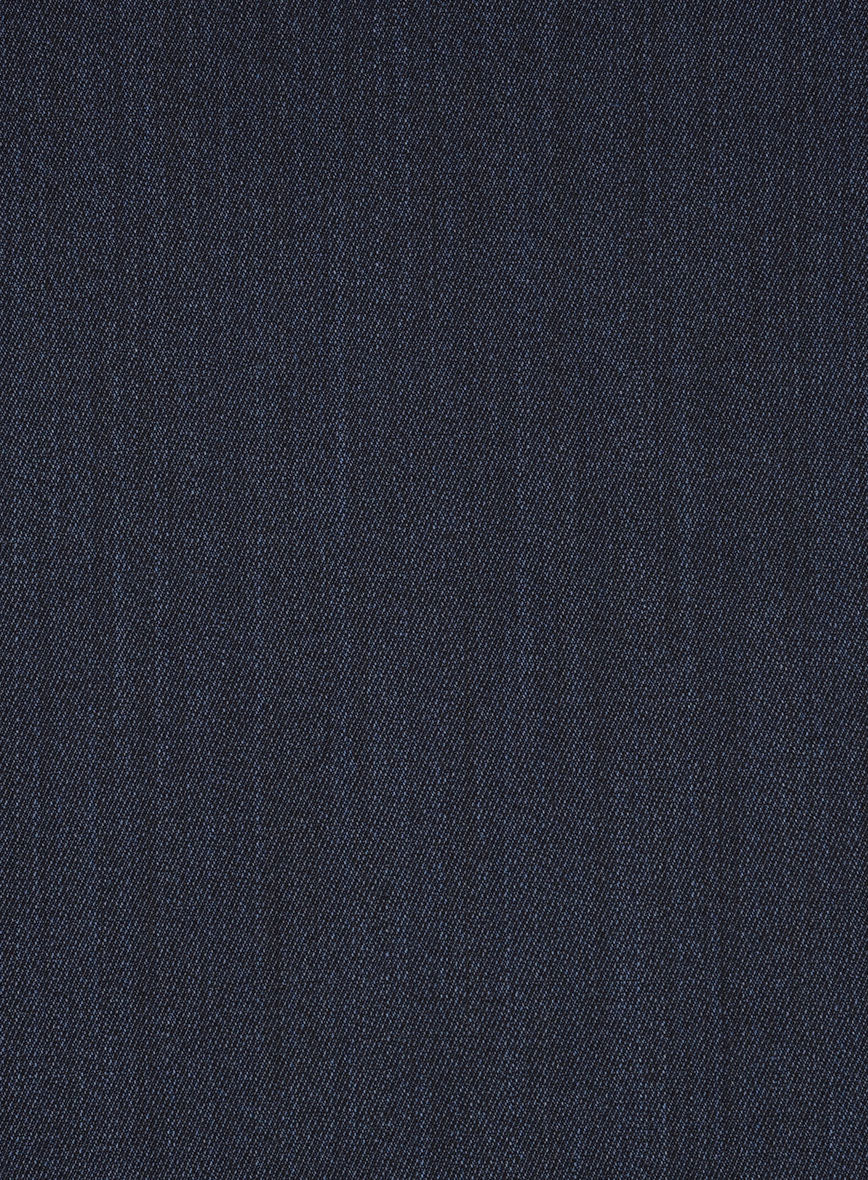 Cavalry Twill Dark Blue Wool Pants - Image 3