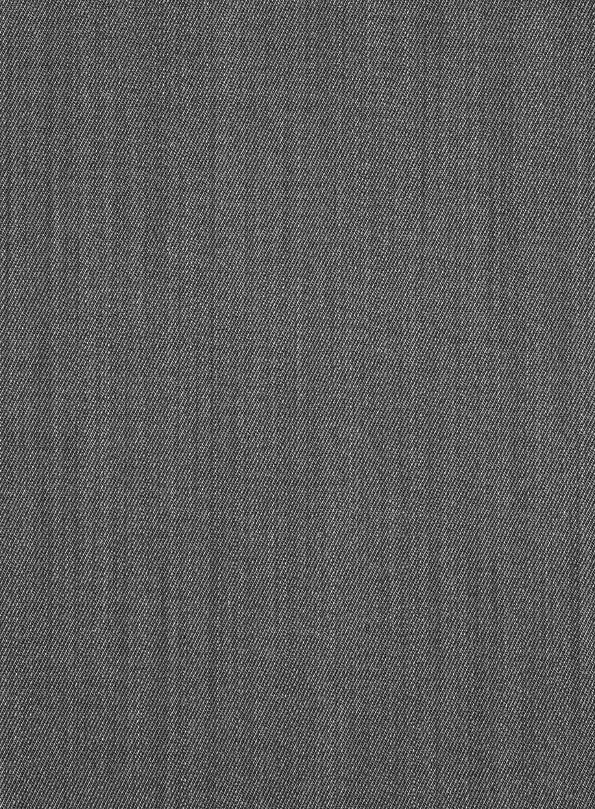 Cavalry Twill Gray Wool Pants - Image 3