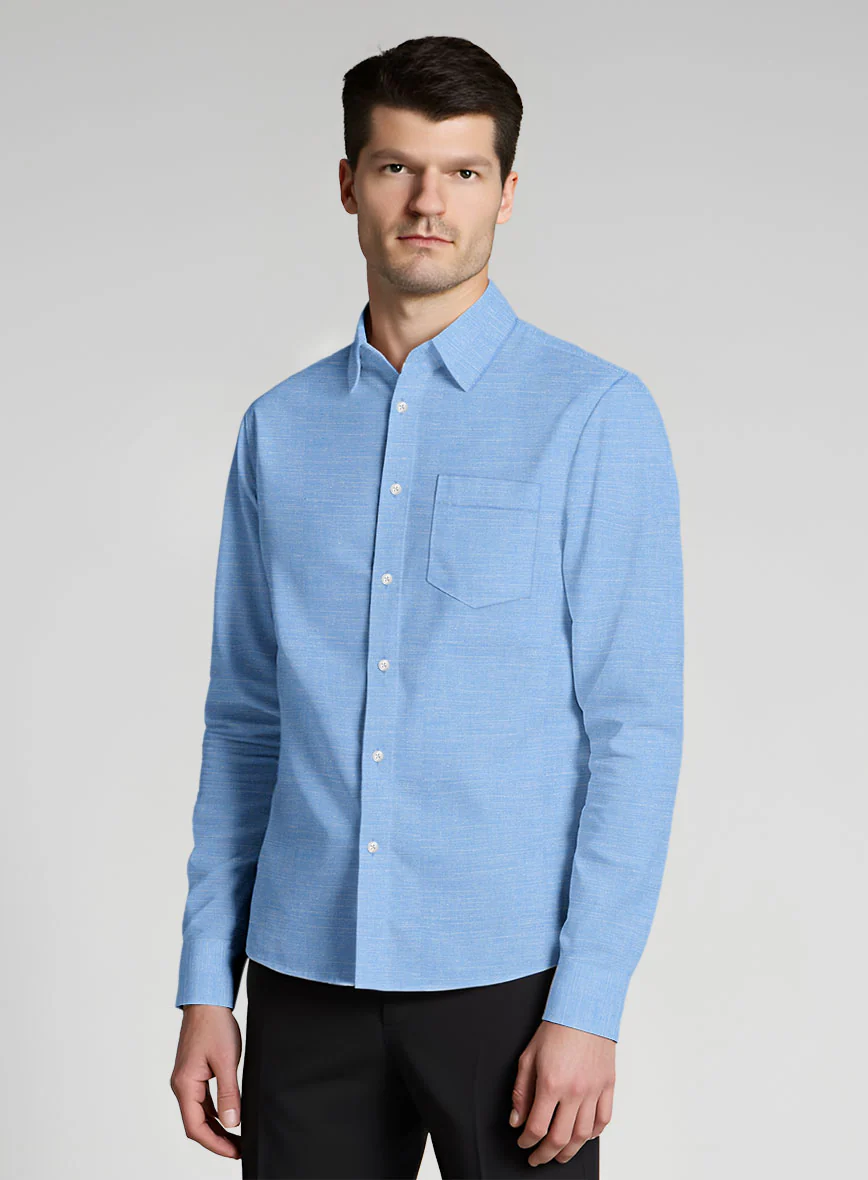 Chamblue Classic Cotton Shirt - Image 2