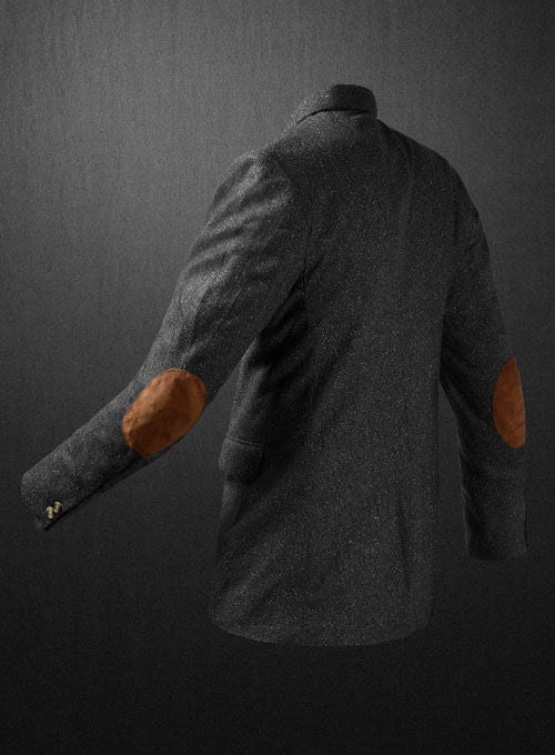Charcoal Flecks Donegal Tweed Jacket II - Image 3