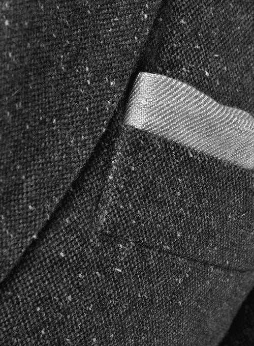 Charcoal Flecks Donegal Tweed Jacket II - Image 4