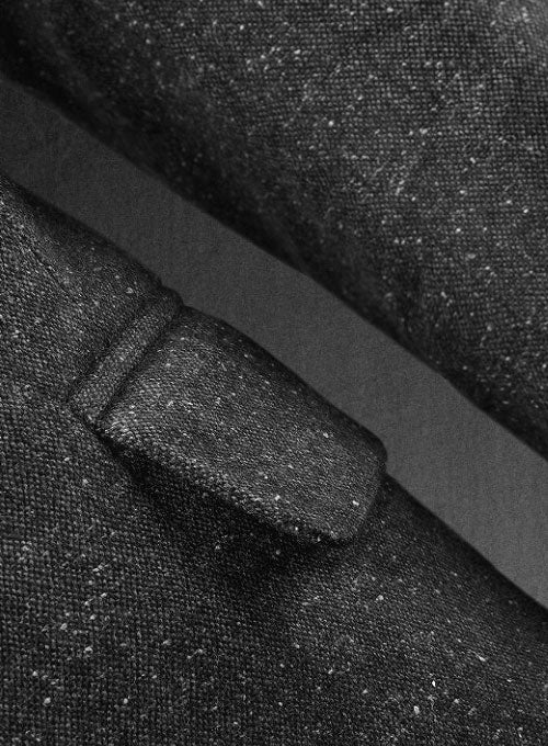 Charcoal Flecks Donegal Tweed Jacket II - Image 6