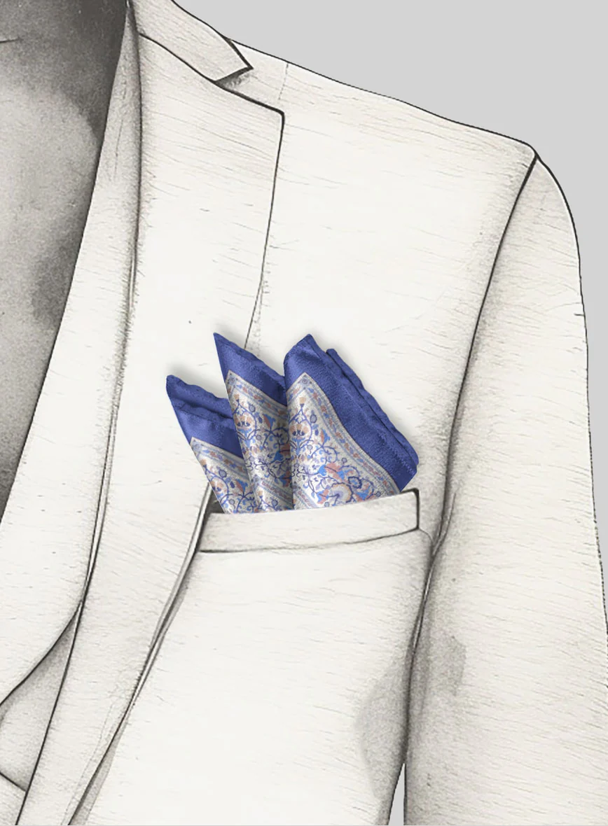 Cifrare Silk Pocket Square - Image 4