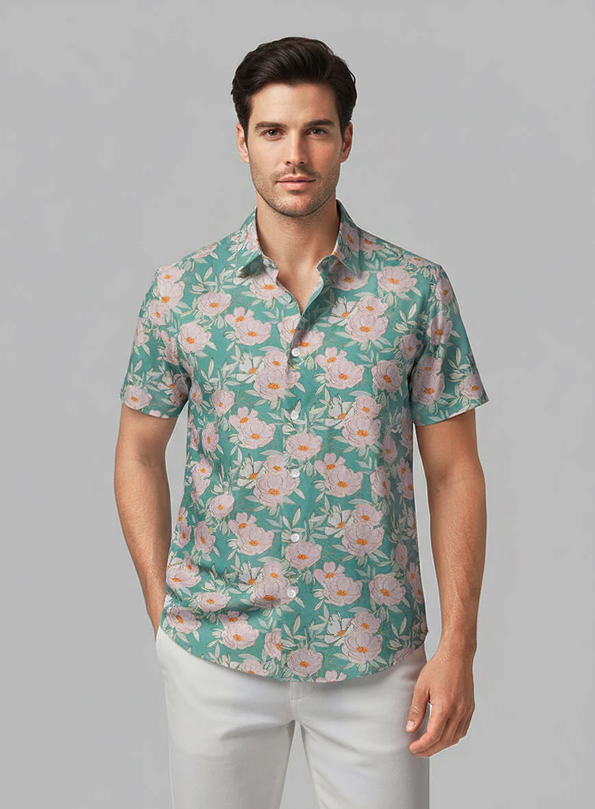 Cira Silk Cotton Shirt - Image 2