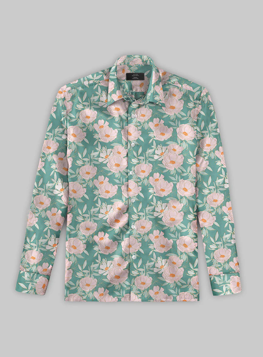 Cira Silk Cotton Shirt - Image 3
