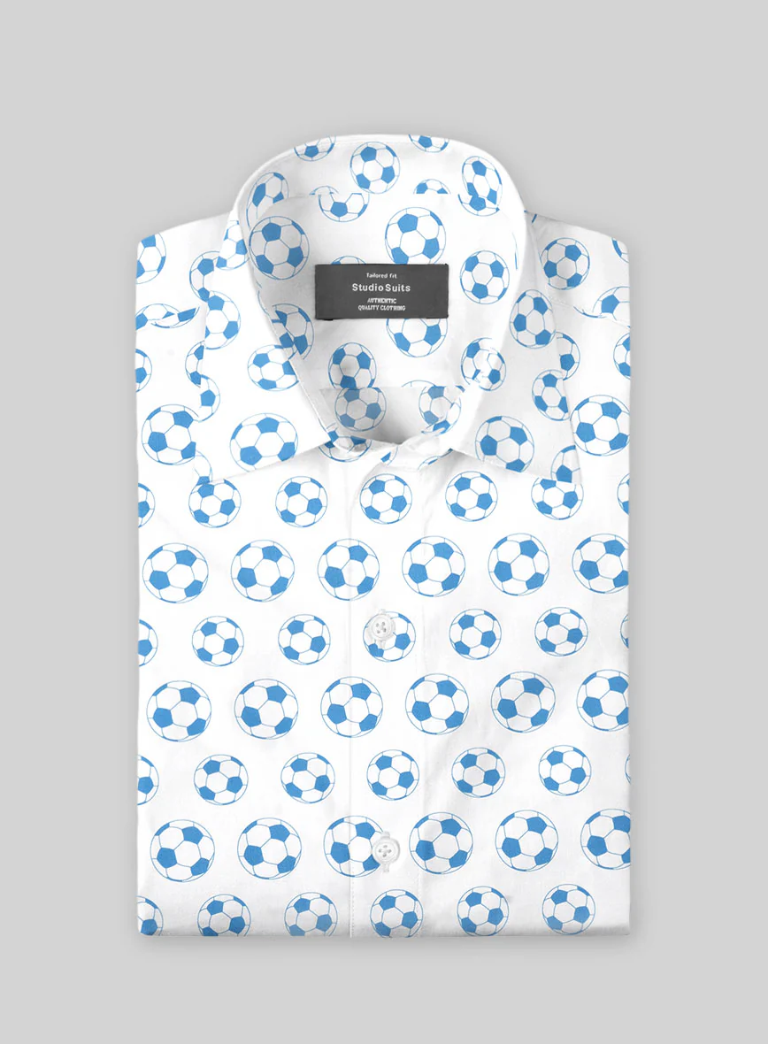 Classic Soccer Cotton Shirt - Image 2