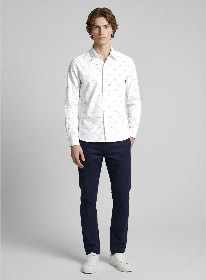 Classic Sole Cotton Shirt - Image 4