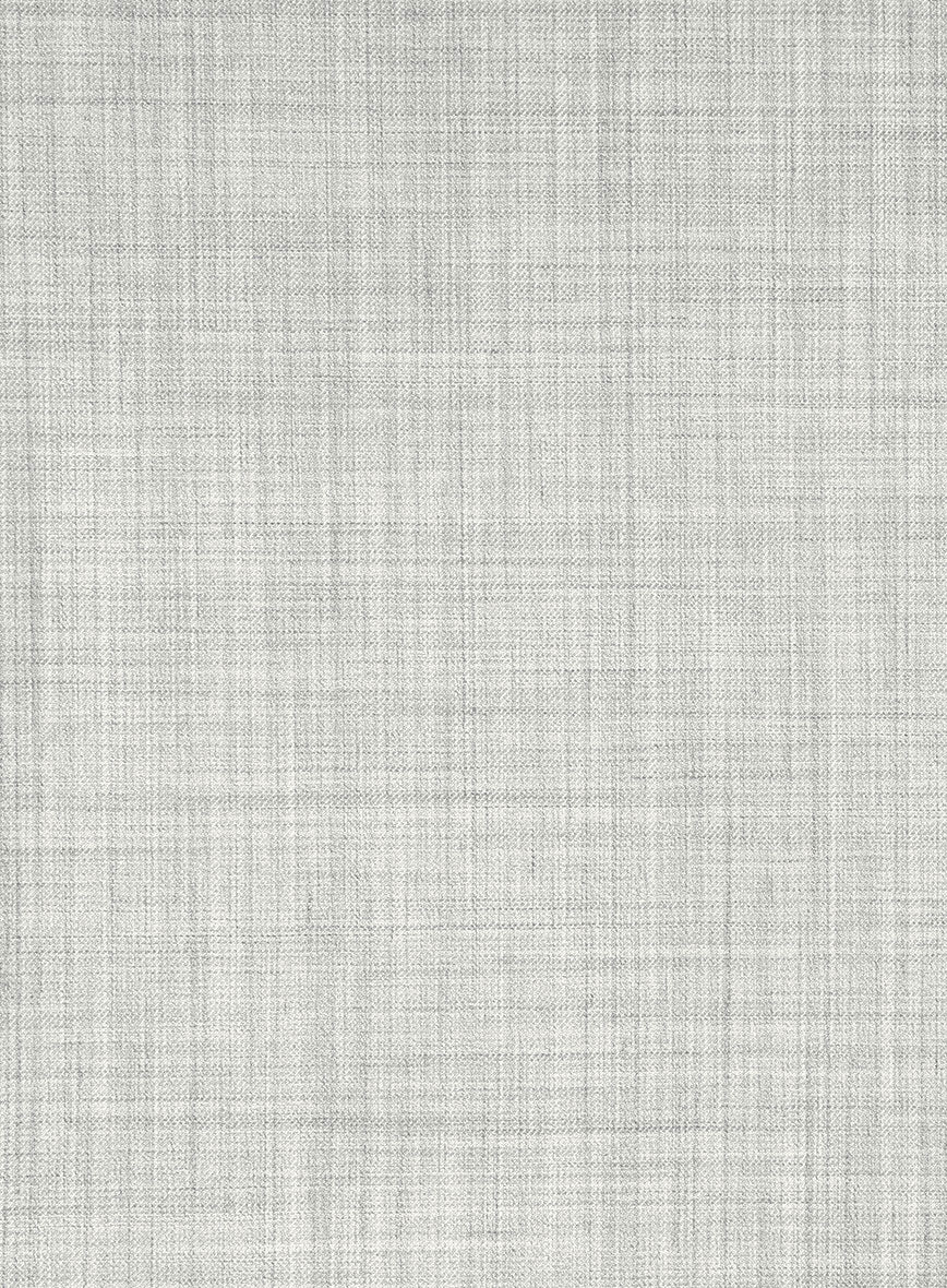 Cloud Gray Wool Pants - Image 4