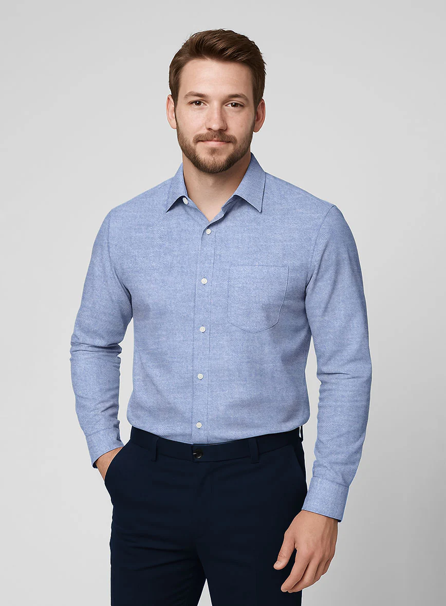 Cobaltone Cotton Shirt - Image 2