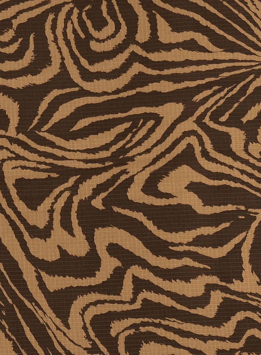 Cocoa Strata Cotton Lycra Shirt - Image 5