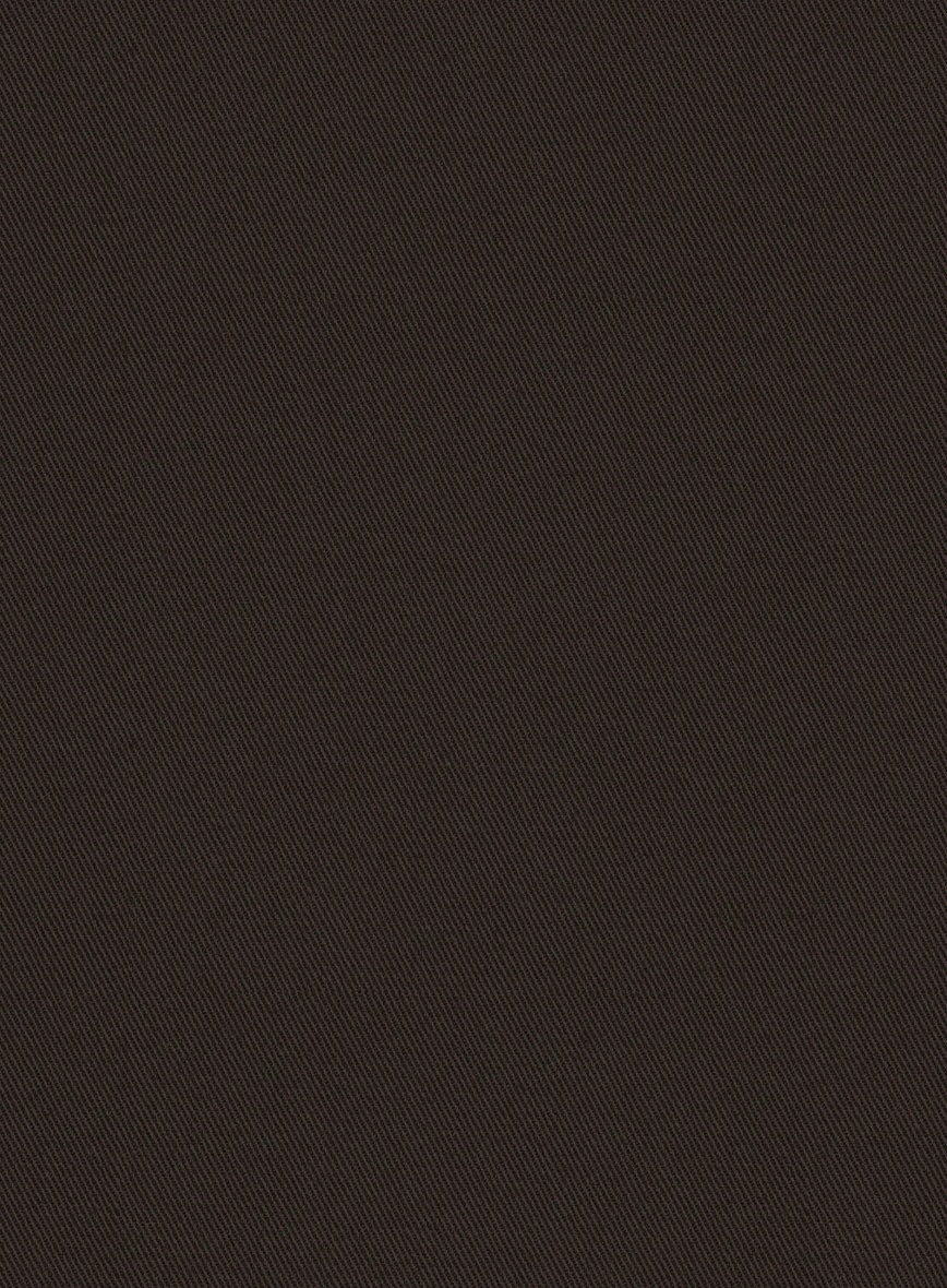 Coffee Brown Chino Jacket - Image 3