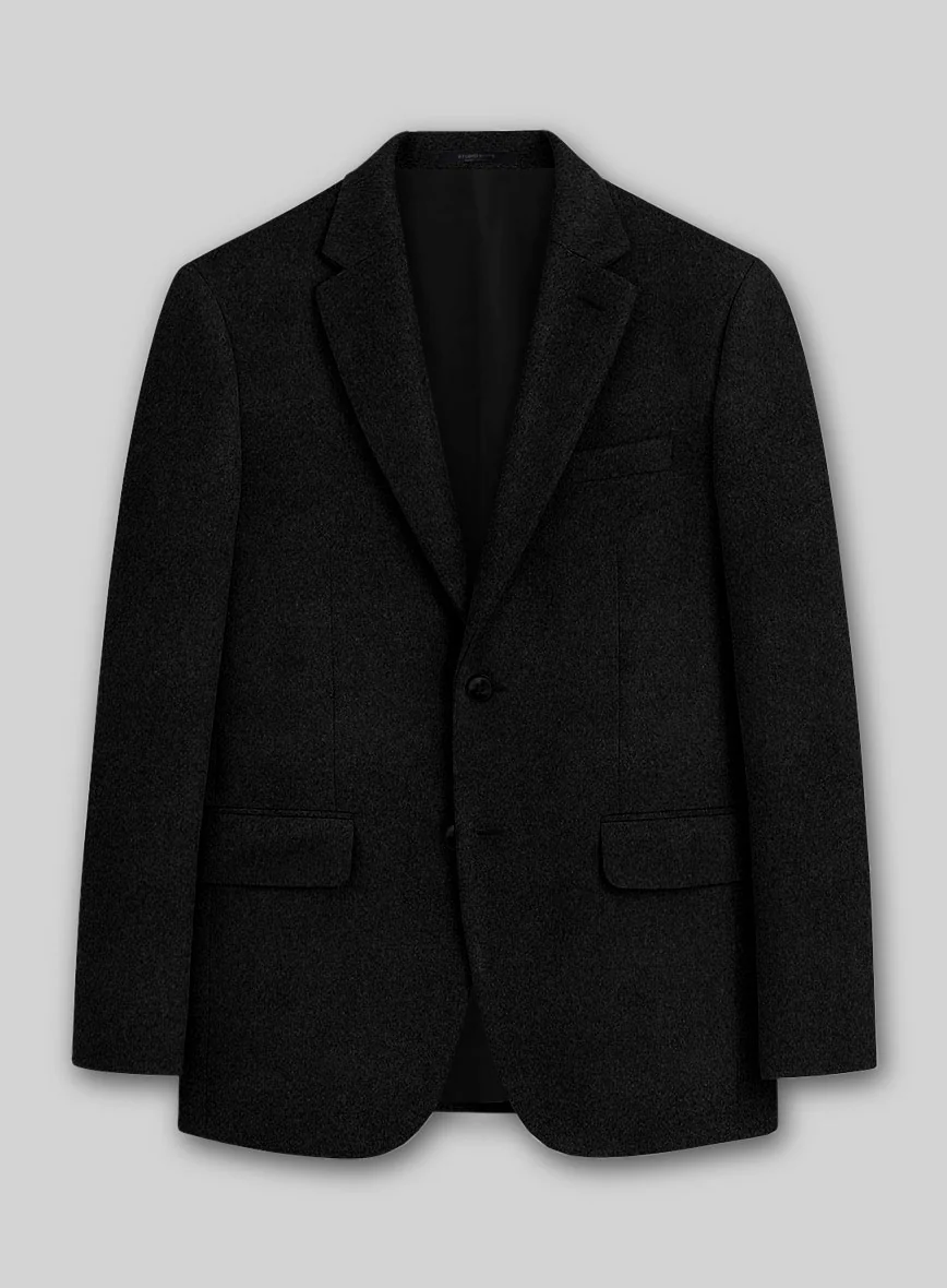 Colombo Black Cashmere Jacket - Image 2