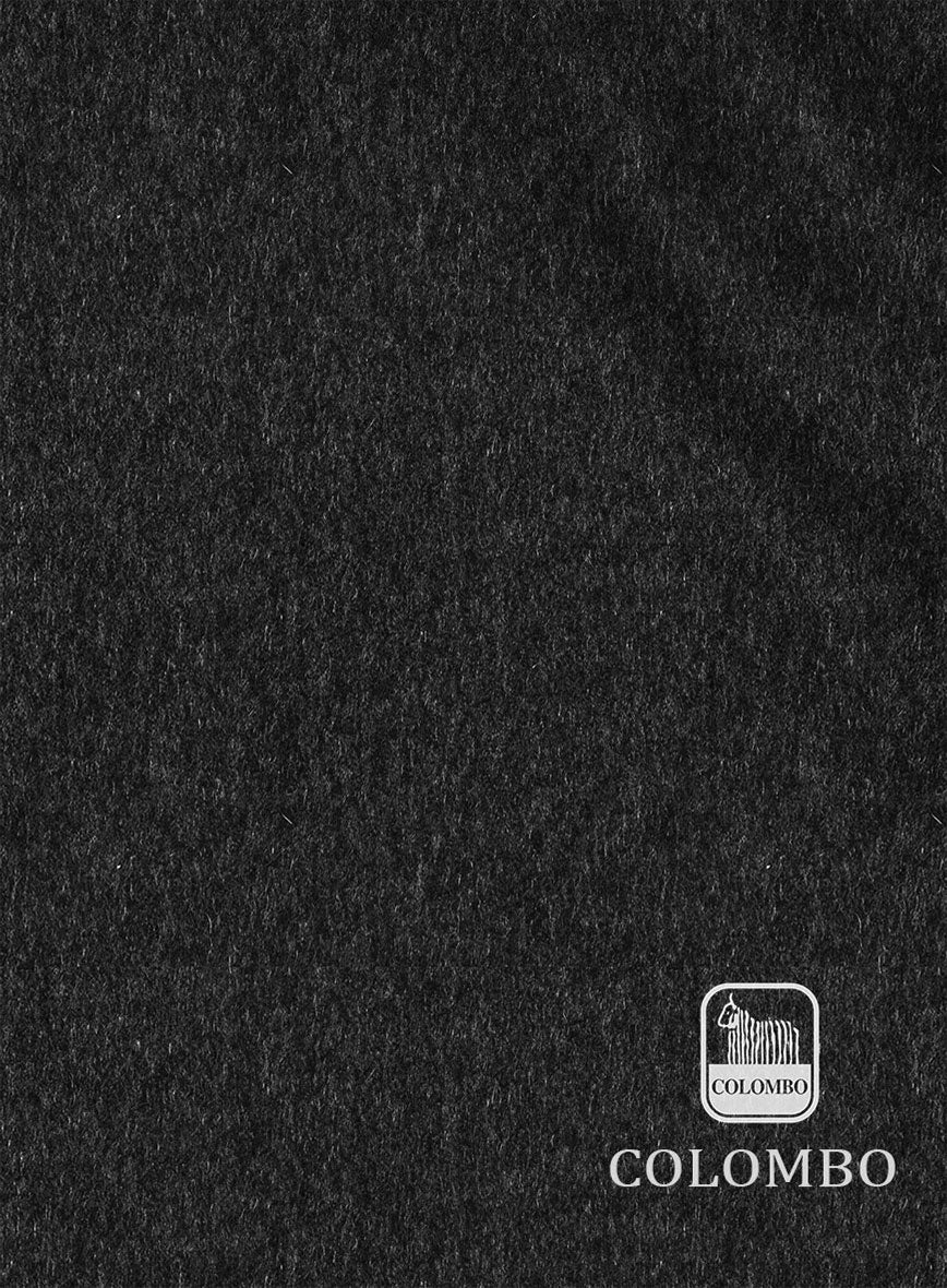 Colombo Charcoal Cashmere Jacket - Image 3