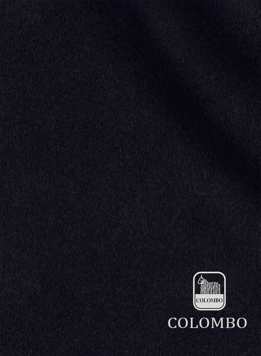 Colombo Deep Blue Cashmere Jacket - Image 3