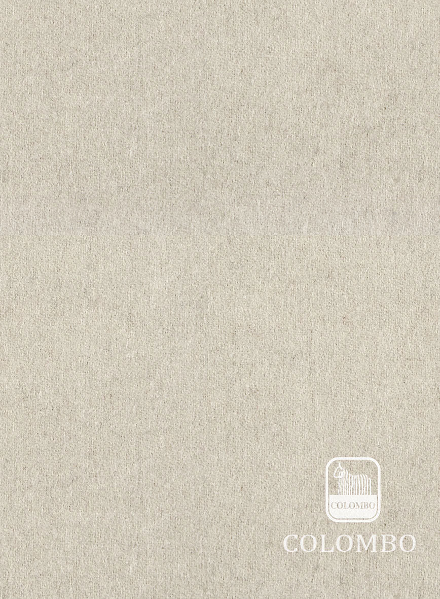 Colombo Light Beige Cashmere Jacket - Image 3