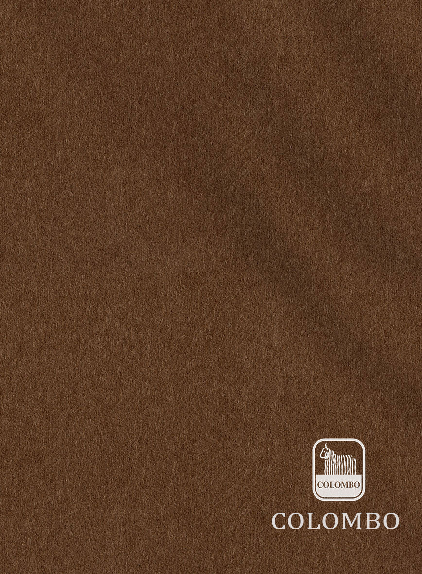 Colombo Royal Brown Cashmere Jacket - Image 3