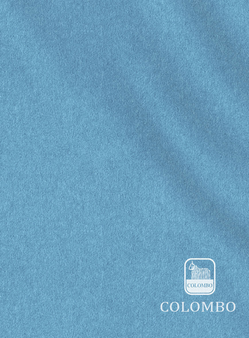Colombo Sky Blue Cashmere Jacket - Image 3